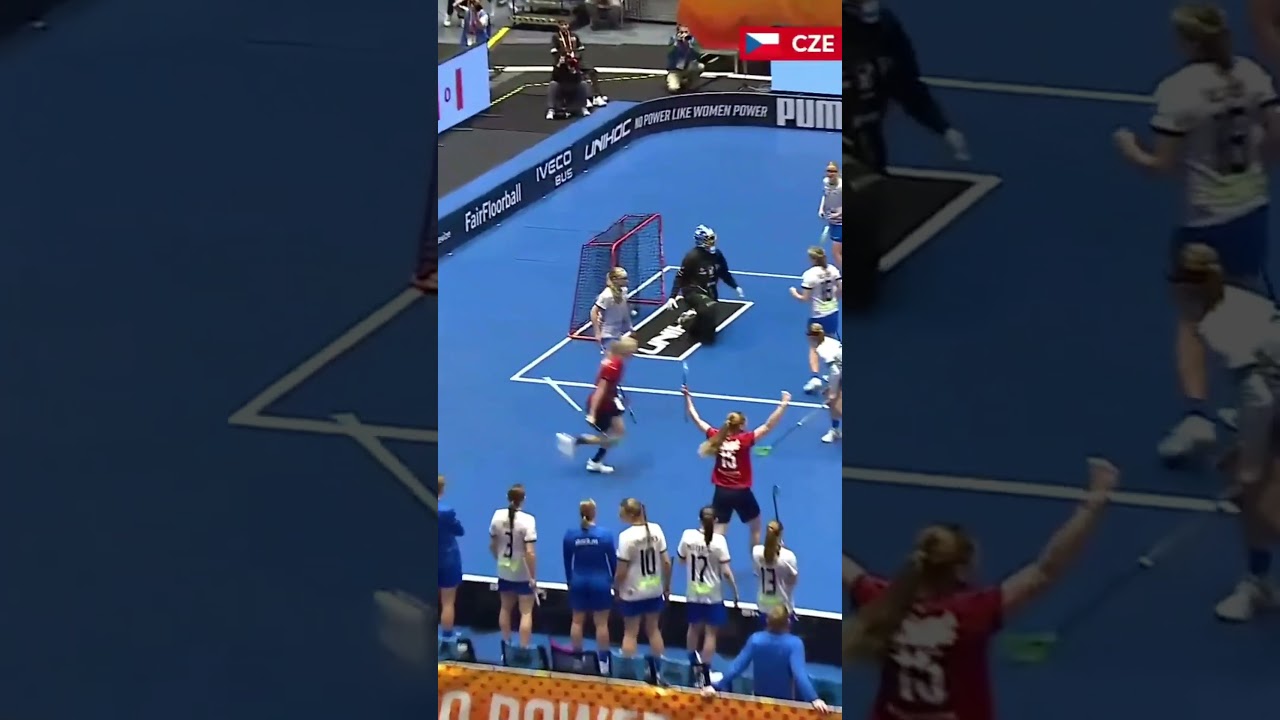 HISTORIC MOMENT: CZECHIA REACHES THE WOMEN WFC FINAL FOR THE FIRST TIME EVER!🇨🇿🔥 #floorball #wfc2025