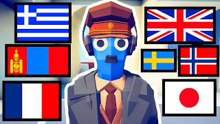 Trying to Defeat Germany with Every Country in TABS... | Totally Accurate Battle Simulator