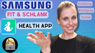 SCHLANK & FIT in 2023 mit der Samsung Health App | deutsch