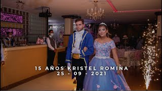 Protocolo de 15 años Kristel Romina 2021