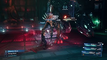 FFVII REMAKE Specimen H0512  Boss Speedrun Strat V2 1:22 (hard mode)