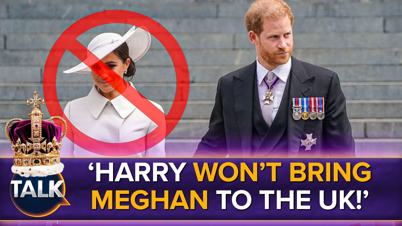 Harry Won't Bring Meghan To The UK
