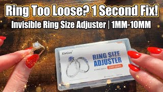 Ring Too Big Easy Fix with Ring Sizers & Clear Size Adjusters!