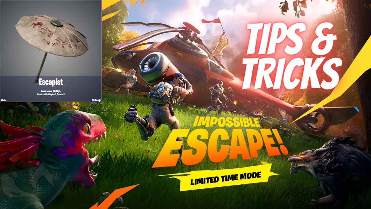 HOW TO GET/UNLOCK ESCAPIST UMBRELLA + BEAT IMPOSSIBLE ESCAPE TUTORIAL