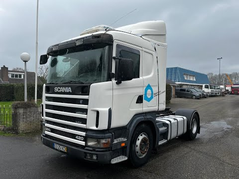 Scania R124-420 MANUAL GEARBOX  RETARER  AIRCO