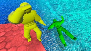 EPIC NPC FIGHTS using Ragdoll Phisics in Overgrowth #39