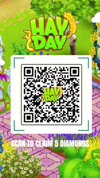 Hay day QR code free 5 diamonds. Valid until March 9, 2025. #hayday # ...