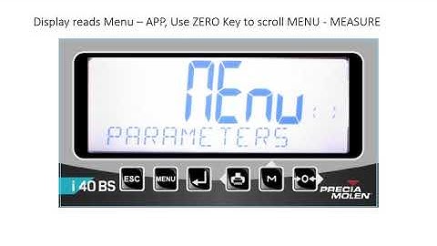Calibration procedure   i40 PM