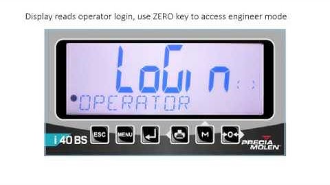 Calibration procedure   i40 PM