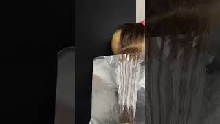 From black to brown and ash brown/ blonde🤎🤍