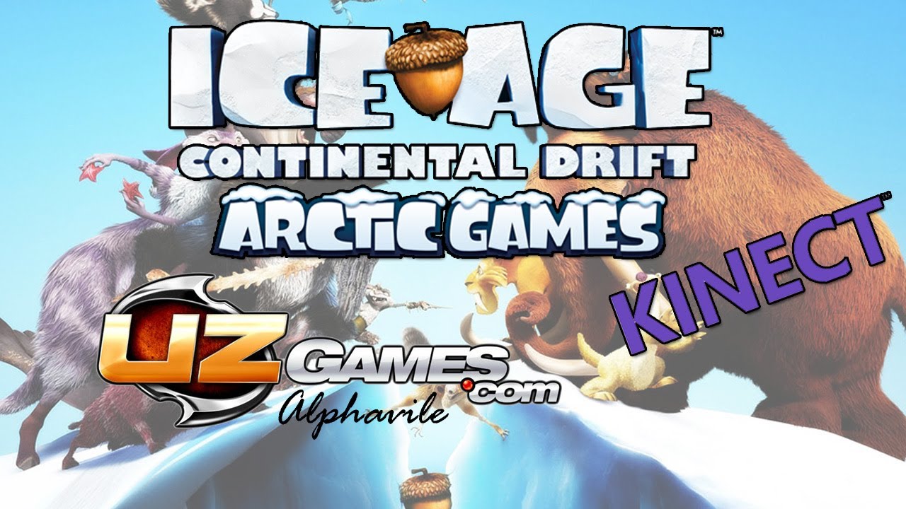 Jogo Kinect Ice Age / Era Do Gelo Continental Drift Xbox 360