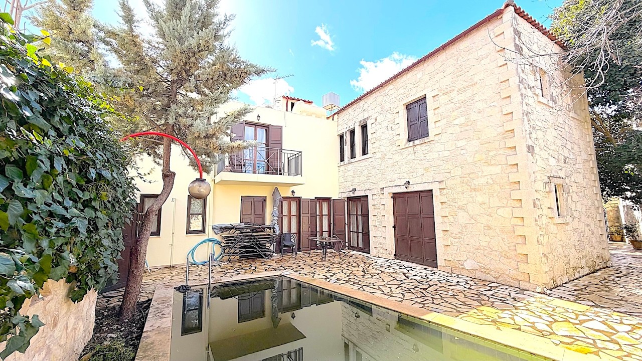 For Sale: 5 bedrooms Traditional Cretan Stone Villa – Agios Mamas, Rethymno