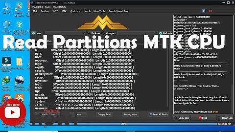 how to read  file partition mtk cpu | mtk chipset read GPT |