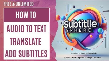 Transcribe, Translate & Subtitle Videos in 128 Languages for FREE with Subtitle Sphere