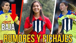 🚨Andrea Pereira SE VA de América Femenil | Katty Martínez llegará a Rayadas Zellyka Arce será regia