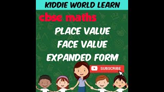 Place Value, Face Value, Expanded Form of Numbers with examples | cbse maths class 3 online class