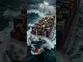 🤯 ON THE BORDER OF SINKING! AIWOWAI tanker against the storm of the century! 🌊🚨