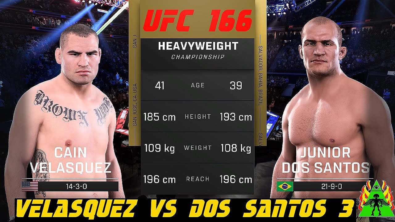 UFC 5 - VELASQUEZ VS DOS SANTOS 3 - YouTube