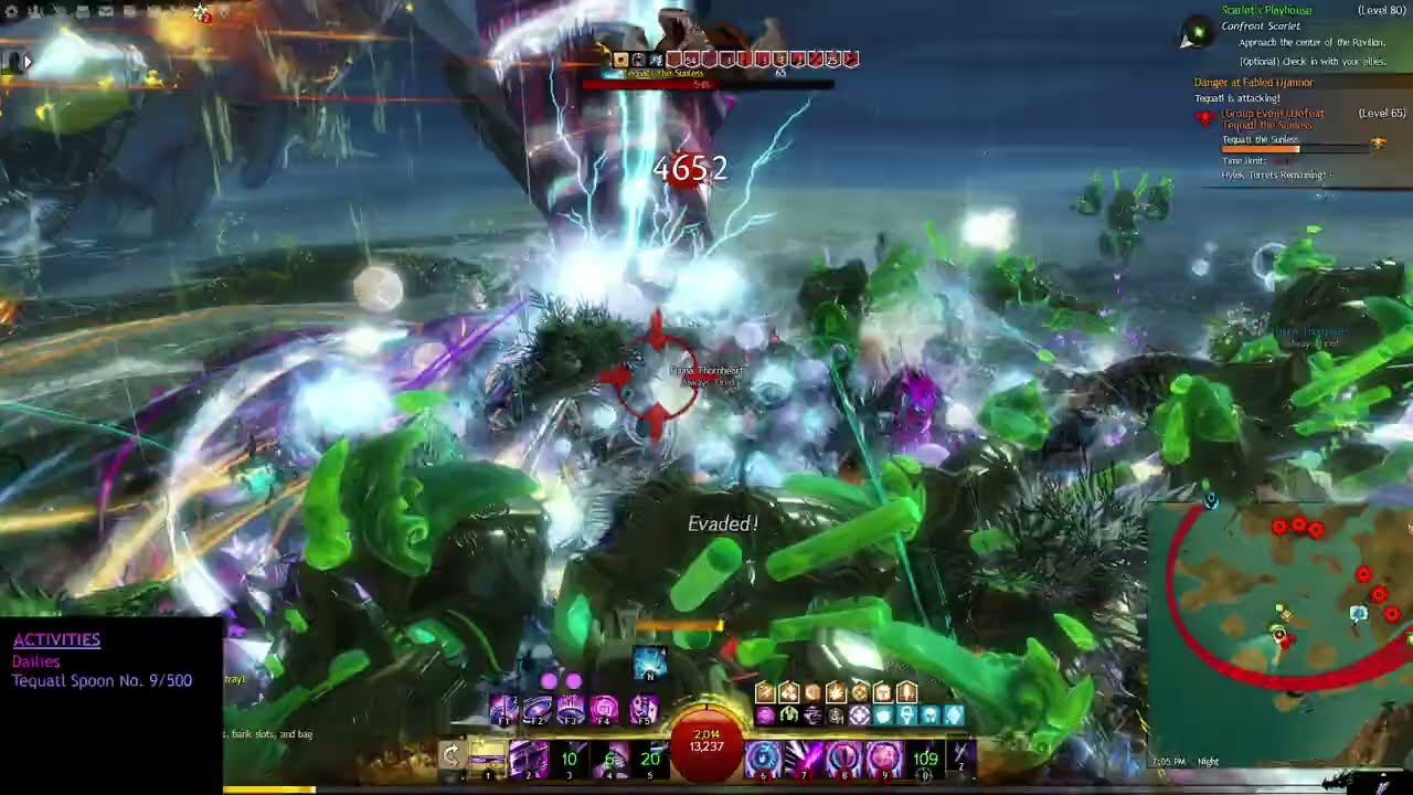 Guild Wars 2 | Tequatl The Sunless | Spoon № 9 | Chatty Mood