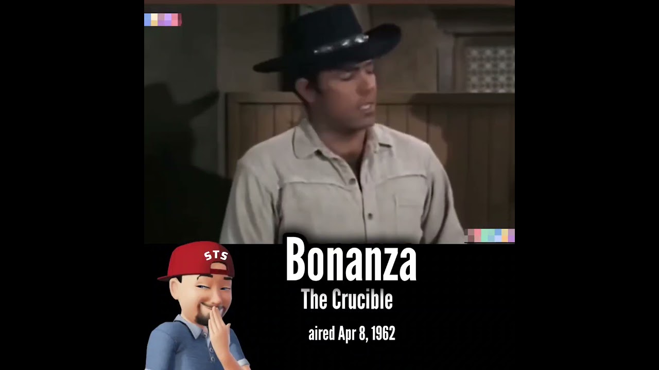 Bonanza TV Show_ Little Joe in the bathtub 