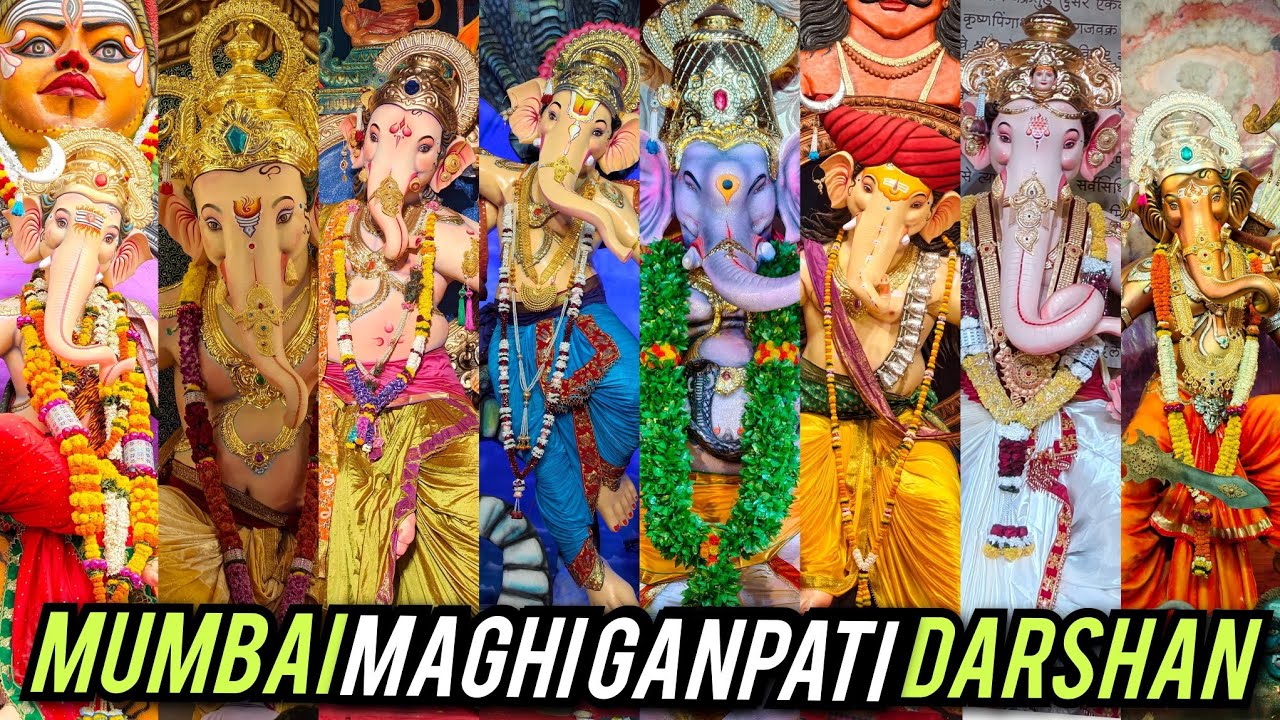 Mumbai Maghi Ganpati Darshan 2026 | Charkop Cha Raja Malad - Kandivali - Charkop - Borivali 