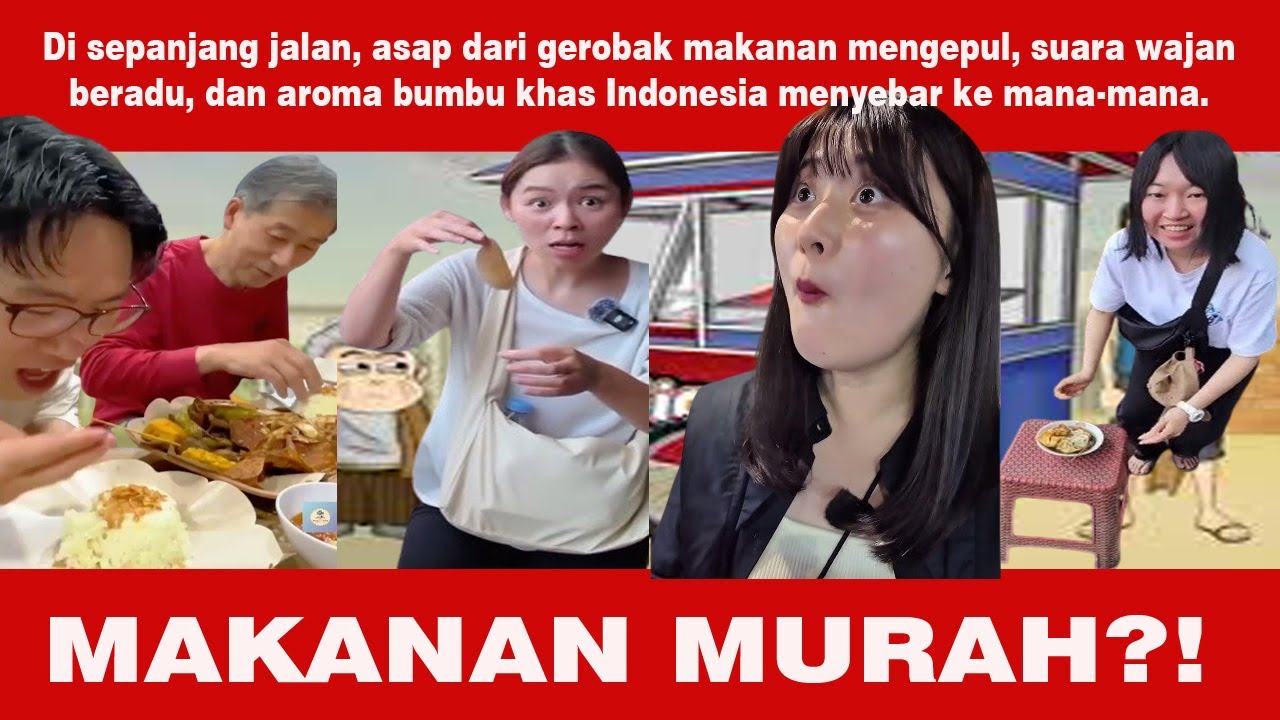 Mertua Jepang Kaget  Nyobain Kuliner Pinggir jalan iNDONESIA!?