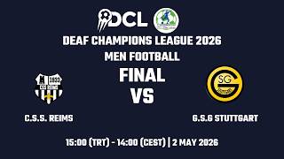 Football 2026 | Men | FINAL | GAME 26 | C.S.S. REIMS vs G.S.G. STUTTGART