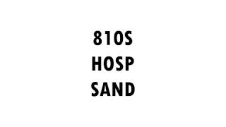 810S HOSP SAND