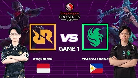 RRQ HOSHI VS TEAM FALCONS PH GAME 1 | SNAPDRAGON MOBILE MASTERS #esl #rrq #rrqhoshi #teamfalcons