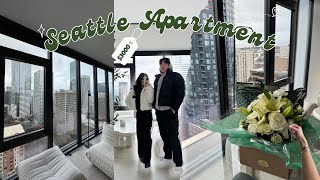 MOVING INTO OUR DREAM SEATTLE APARTMENT! | first 24 hours, ending ldr, + luxury high rise tour by Angelica Pham 27,894 views 2 months ago 12 minutes, 30 seconds