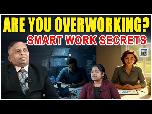 Stop Working Hard! CA Hanmandloo’s Secret to Work-Life Balance 🚫👔