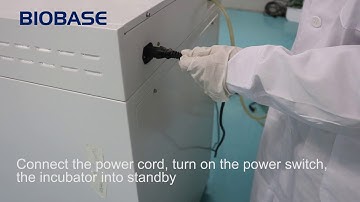 CO2 incubator installation and operation video(LED)