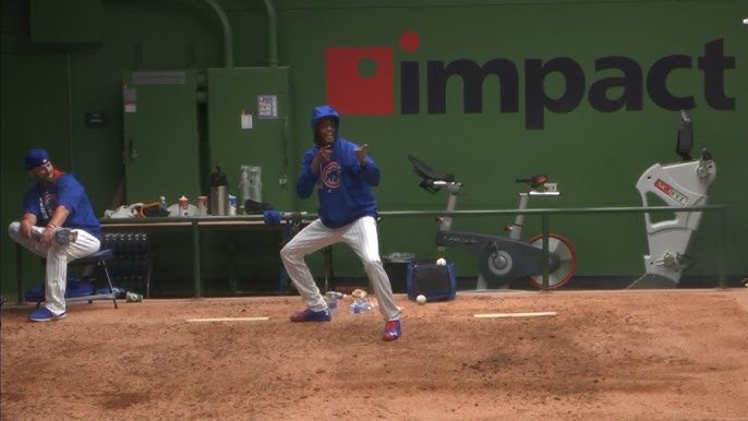 Yankees Fan inside the Cubs new Bullpen at Wrigley Field 