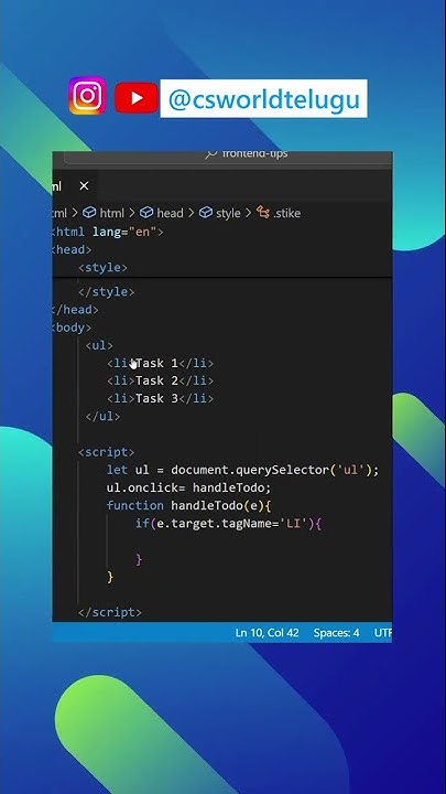 event delegation in javascript | events in javascript | event handling ...