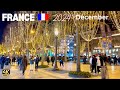 29 December 2024 Paris France 4K HDR 60fps Paris city cold winter walk | Paris food &amp; lifestyle.