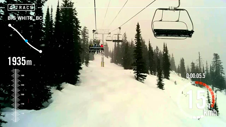 Trace: Skiing - Kip Herbert-Taylor at Big White