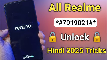 How to unlock realme phone without password | realme mobile ka lock kaise tode 