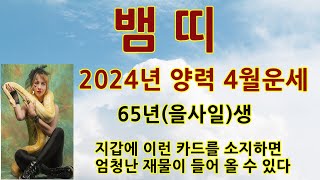 뱀띠65년생2024년운세/을사생갑진년운세/뱀띠평생사주/53년/65년생/77년/89년/01년/뱀띠로또평생번호/…