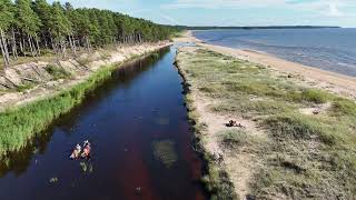 LATVIA BALTIC SEA COAST VITRUPE DJI MINI 4 PRO 4K