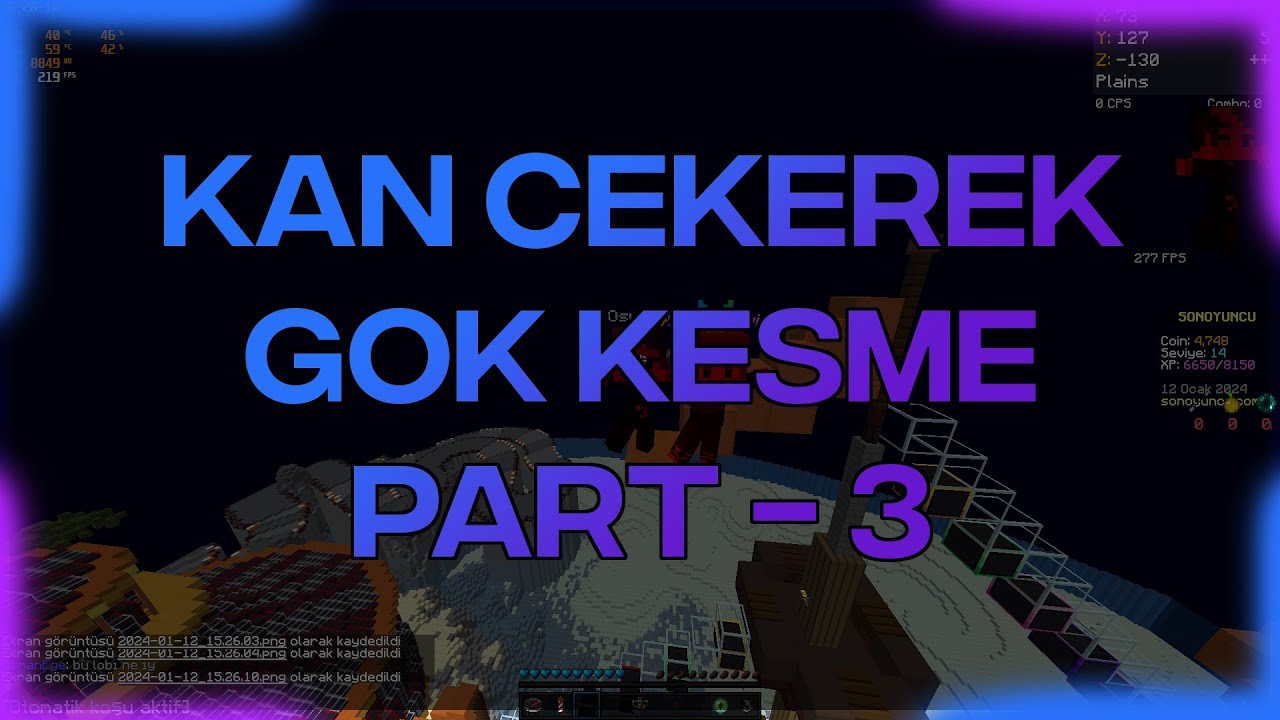 KAN ÇEKEREK GÖK KESMEK AMA SON TEKNOLOJİ (part3)