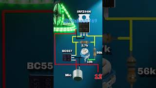 music reactive led circuit daydream #viyral @Dilshad0769