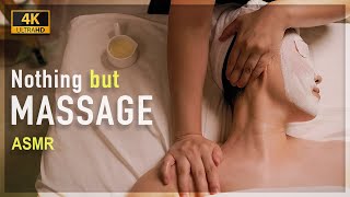 ASMR / 😪 on days when I don't feel like doing anything~ This facial massage👍 relaxation and sleep