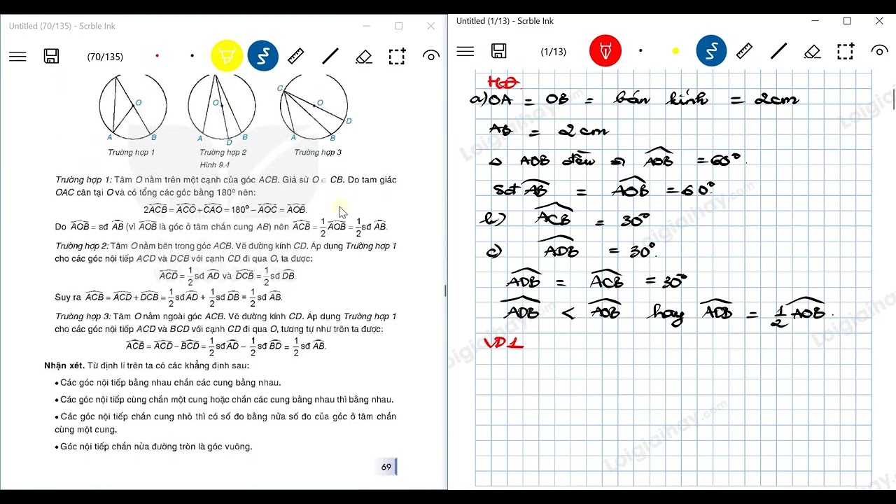 TIẾT 25 GÓC NỘI TIẾP