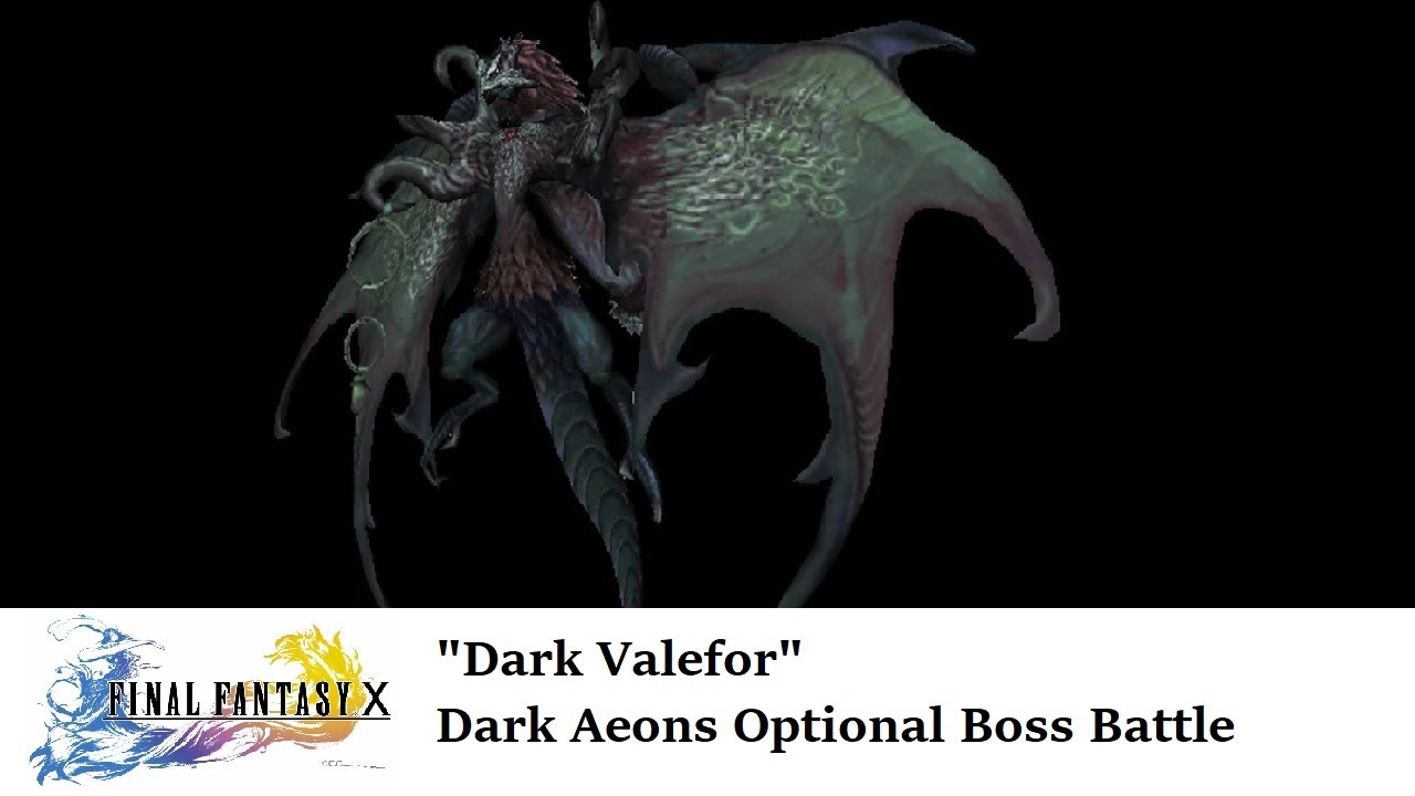 Final Fantasy X HD Remaster - Dark Valefor