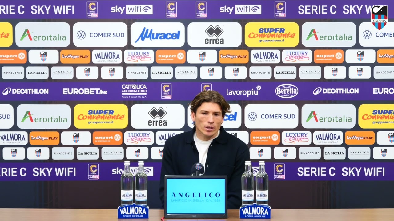 📌  𝗣𝗼𝘀𝘁 𝗚𝗮𝗿𝗮  👉🏻  Catania-Casertana  🎤  Francesco Di Tacchio