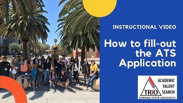 Filling out ATS Online Application: step by step (English)