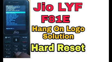 Jio Feature Phone F41t hard reset | Hang on Logo Problem Solution | Hindi 2018