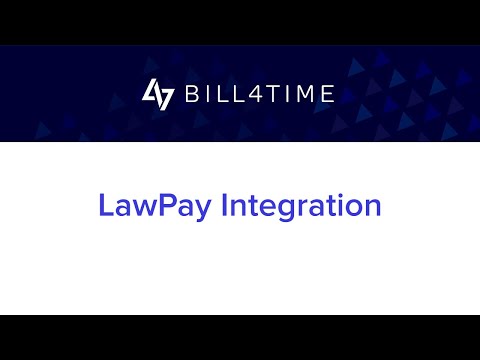 LawPay Integration | Bill4Time - Client Portal