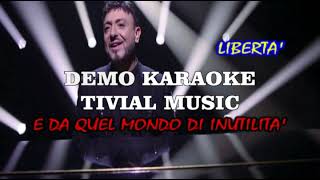 Video thumbnail of "Angeli nel tempo Gigi Finizio Karaoke"