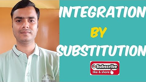 Applied Mathematics|| Lecture-3 || Integration by Substitution ||